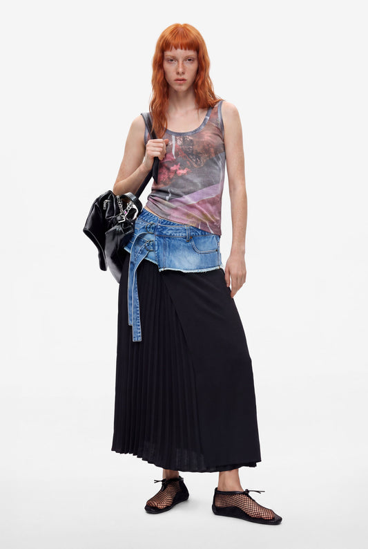 Falda Desigual College Mujer 26WWFD015053