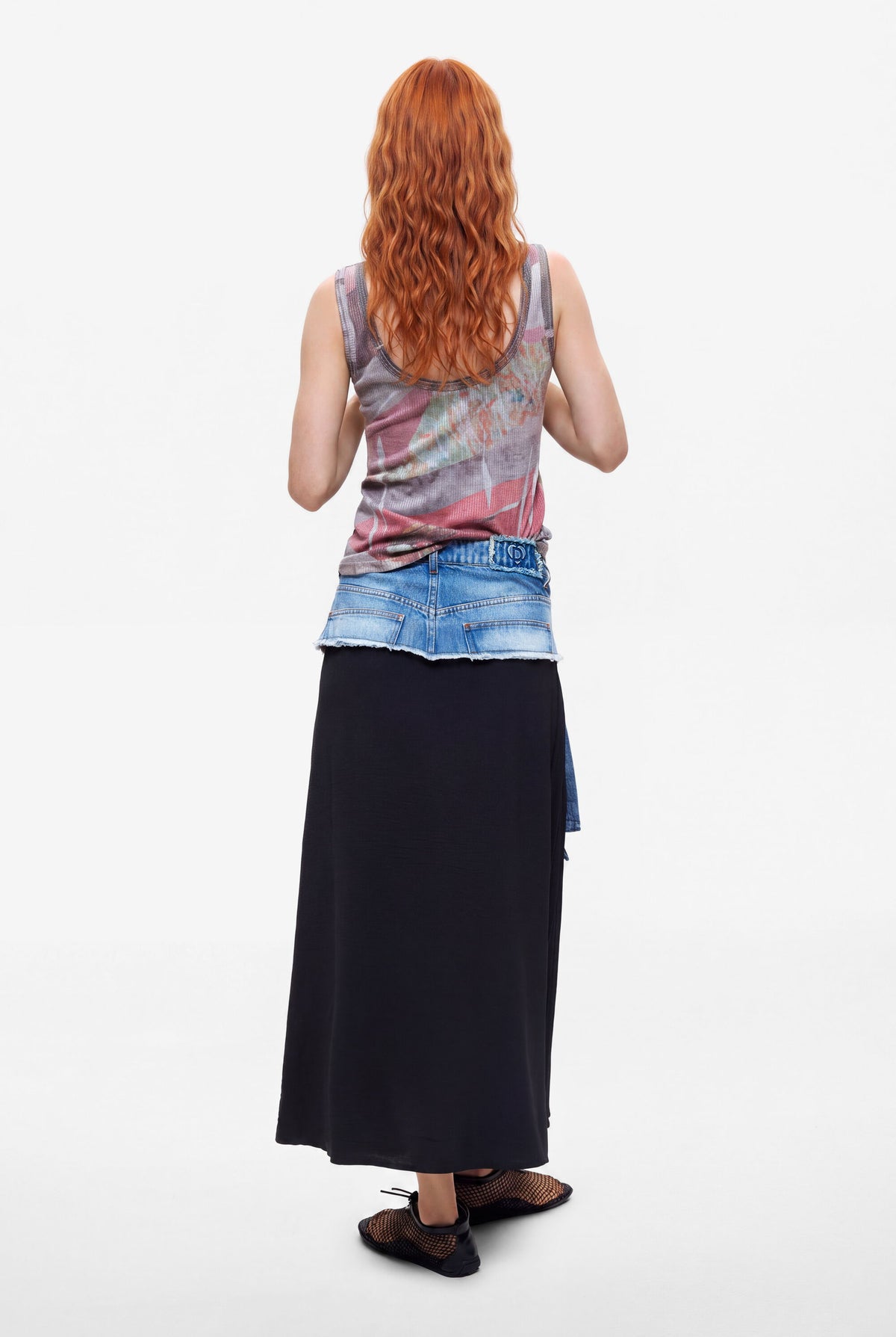 Falda Desigual College Mujer 26WWFD015053
