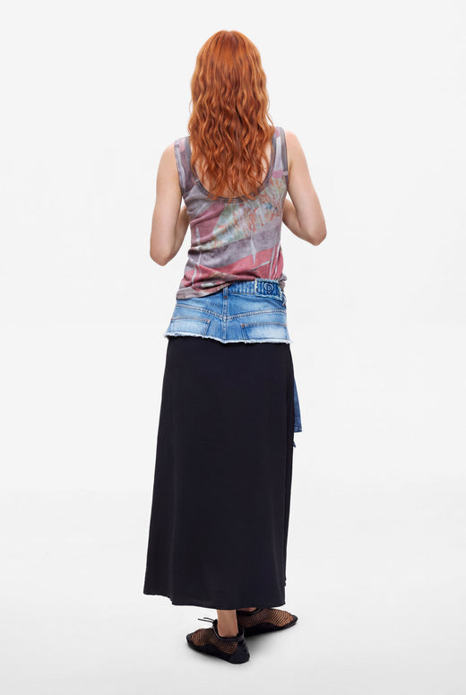Falda Desigual College Mujer 26WWFD015053