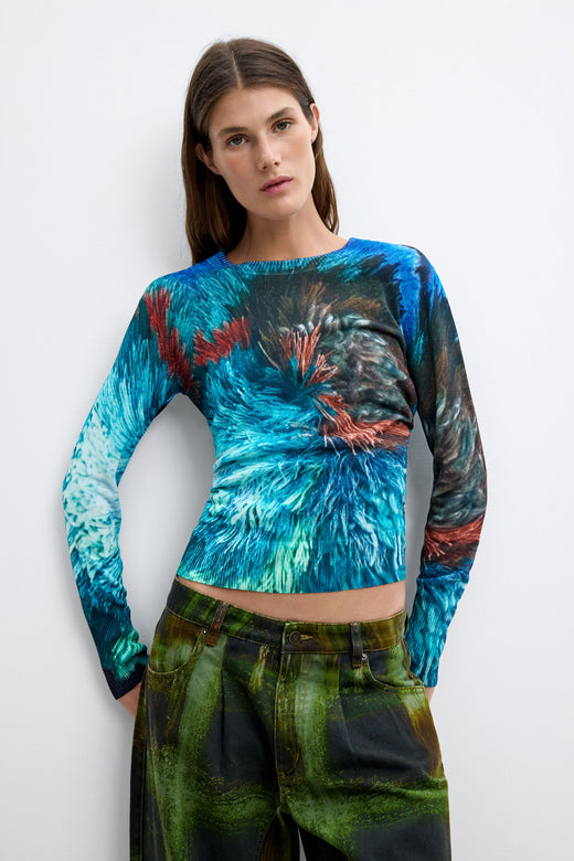 Buzo Desigual Pompom_Lacroix Mujer 26WWJF025013