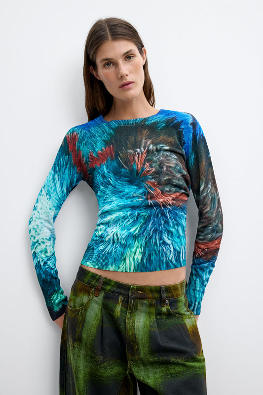 Buzo Desigual Pompom_Lacroix Mujer 26WWJF025013