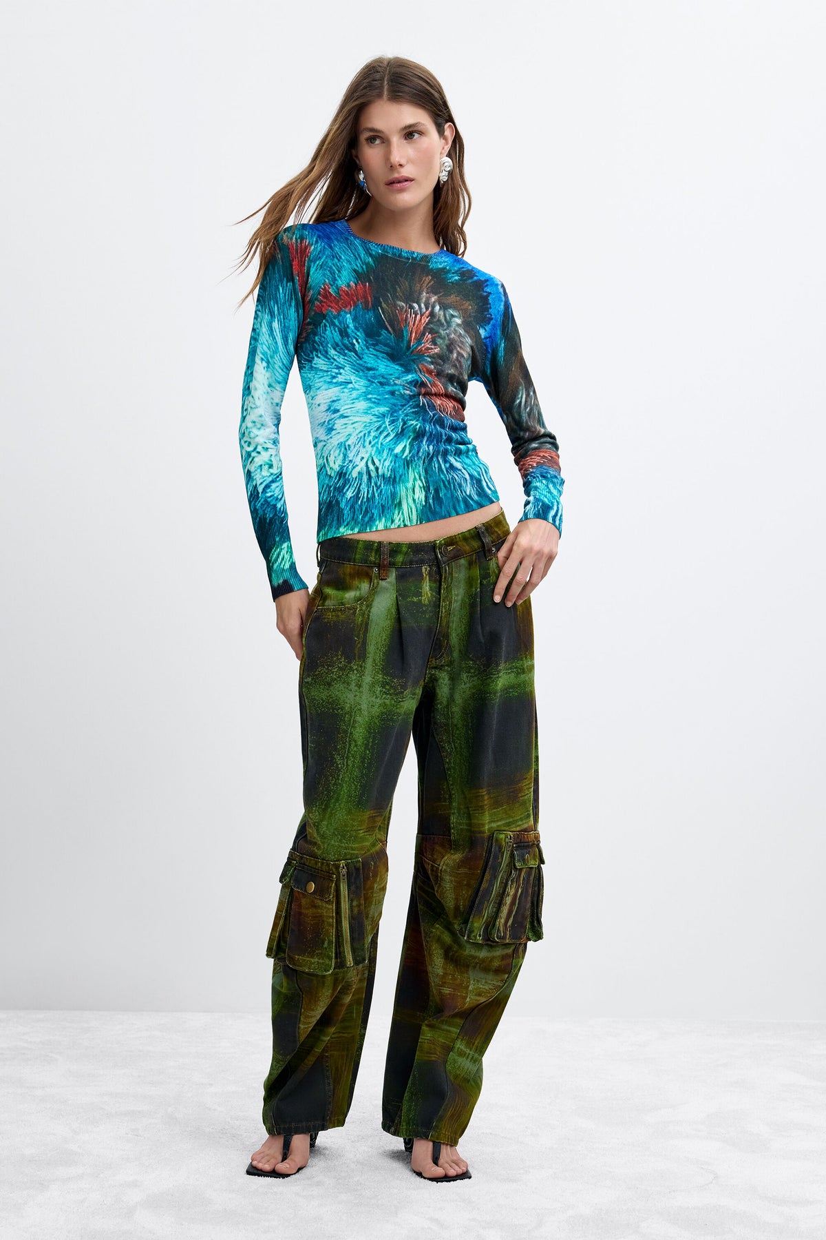 Buzo Desigual Pompom_Lacroix Mujer 26WWJF025013