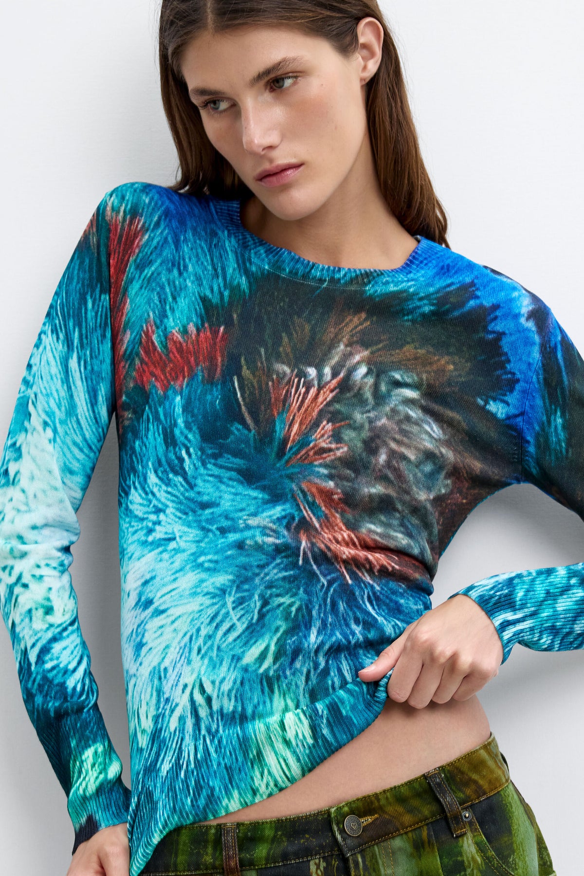 Buzo Desigual Pompom_Lacroix Mujer 26WWJF025013