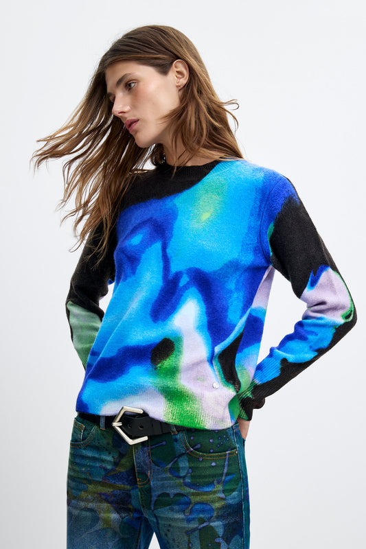 Buzo Desigual Clouds_Lacro Mujer 26WWJF035022