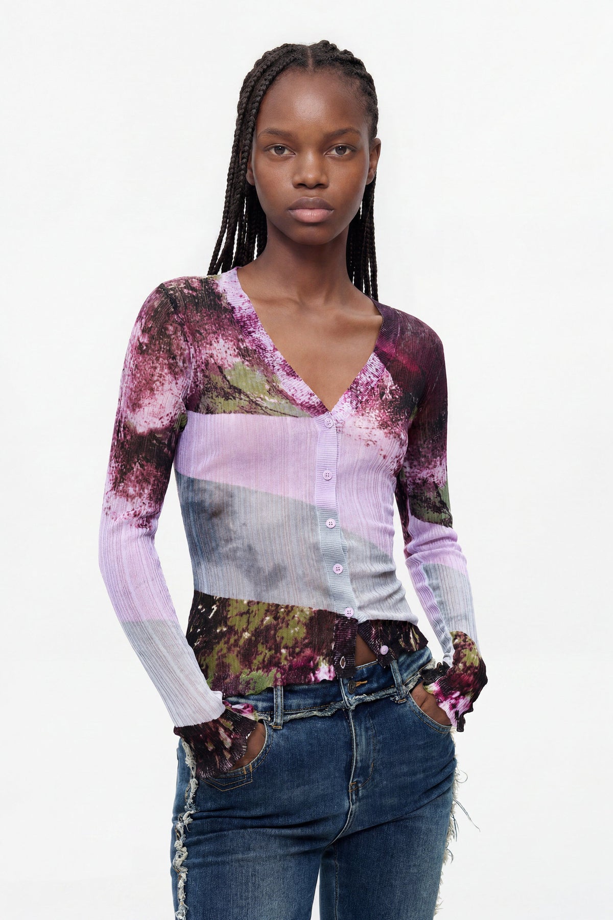 Buzo Desigual Mountains Mujer 26WWJF133016