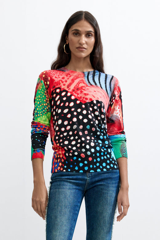Buzo Desigual Eyes Mujer 26WWJF312000