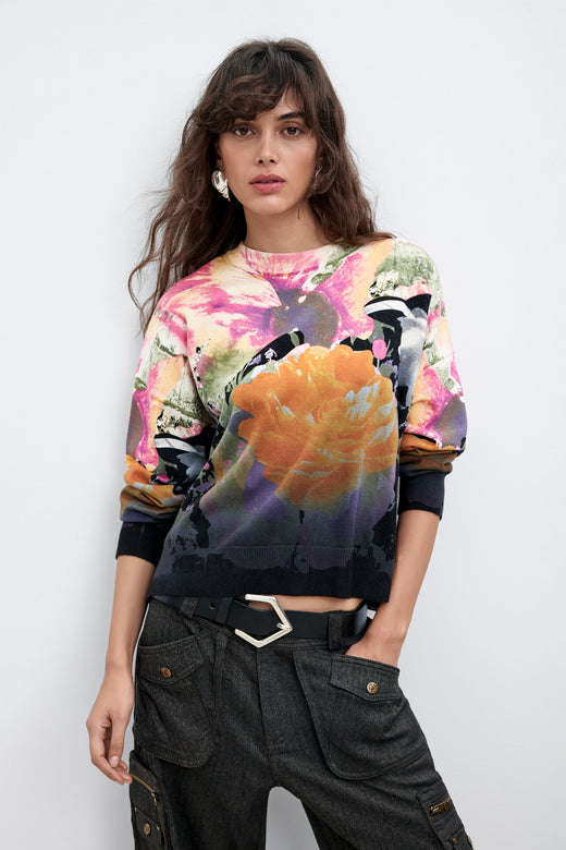 Buzo Desigual Rose Degrade_Lacroix Mujer 26WWJF492000