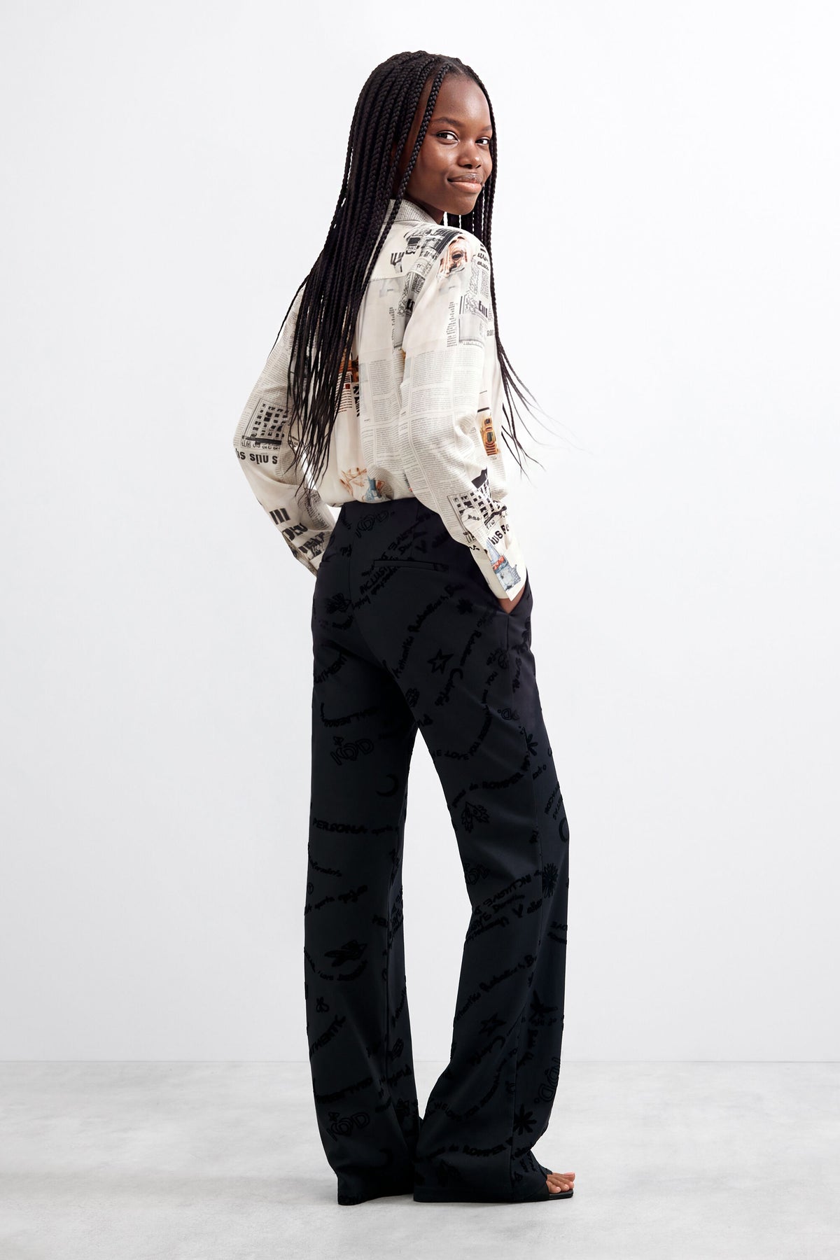 Pantalon Desigual Michelle Mujer 26WWPW122000
