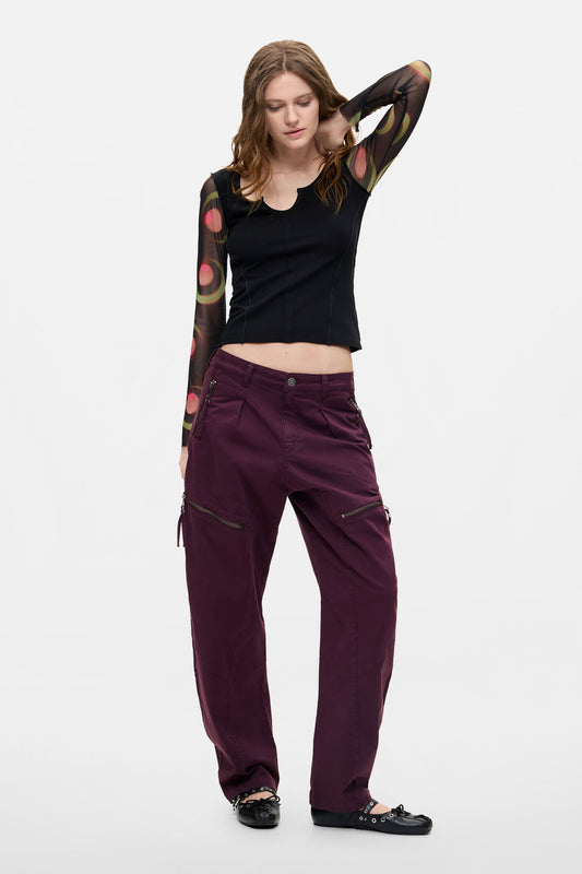 Pantalon Desigual Zippers Mujer 26WWPW143017