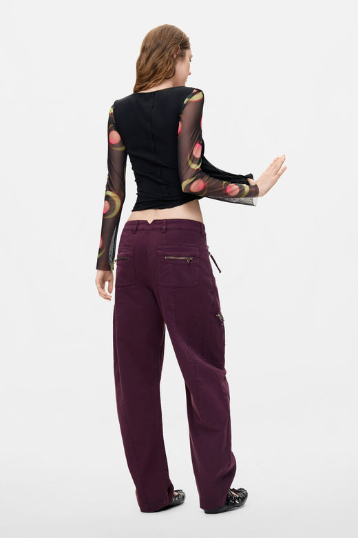 Pantalon Desigual Zippers Mujer 26WWPW143017