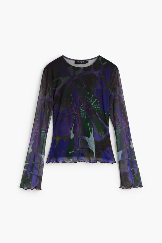 Camiseta Desigual Dots Leaf_Lacr Mujer 26WWTK025022