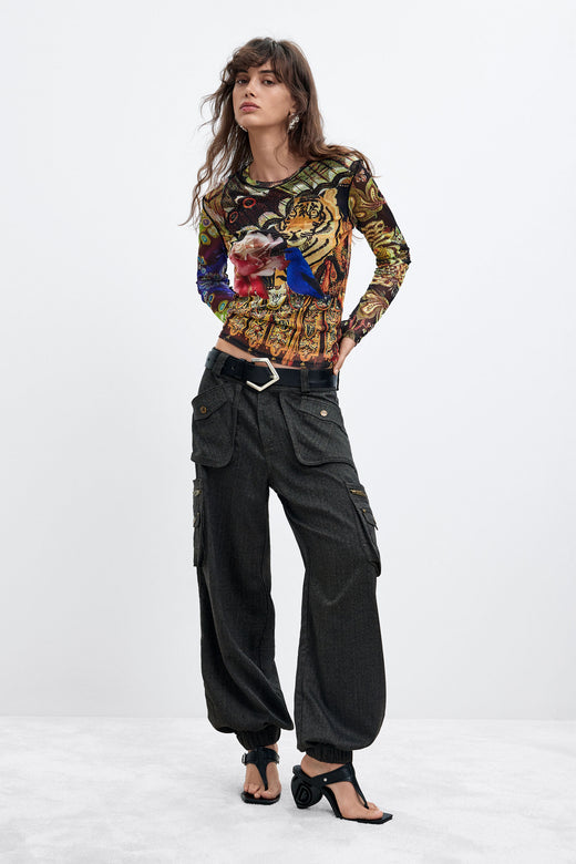 Camiseta Desigual Lion_Lacroix Mujer 26WWTK069019