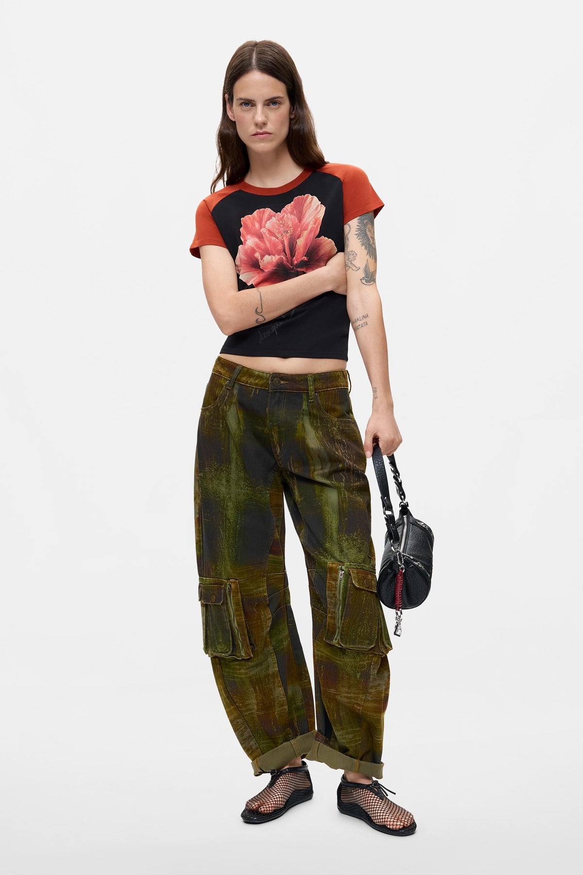Camiseta Desigual Tebas Mujer 26WWTK152000