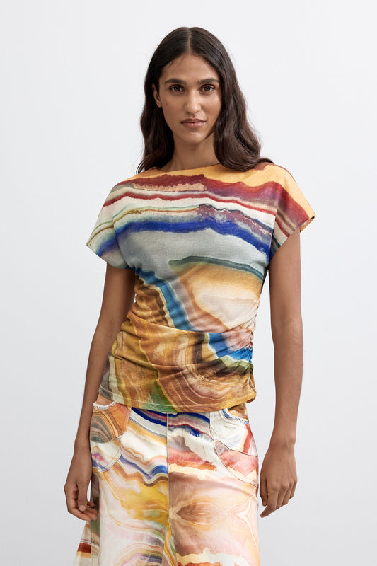 Camiseta Desigual Reikiavik Mujer 26WWTK199019