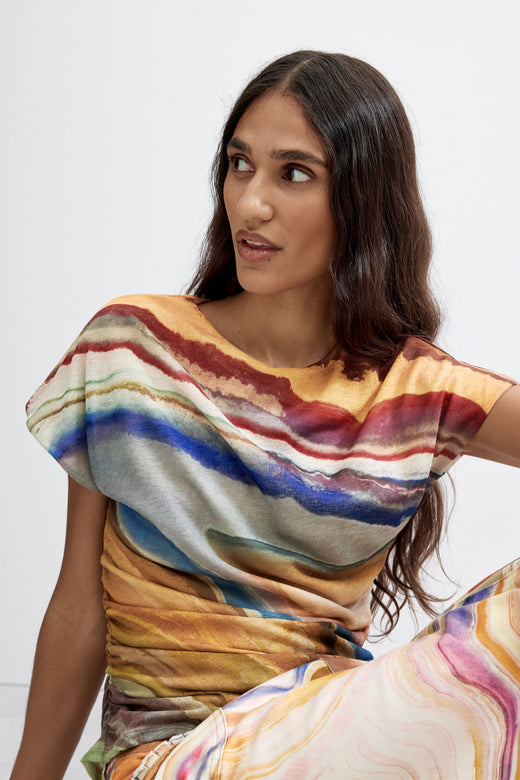 Camiseta Desigual Reikiavik Mujer 26WWTK199019