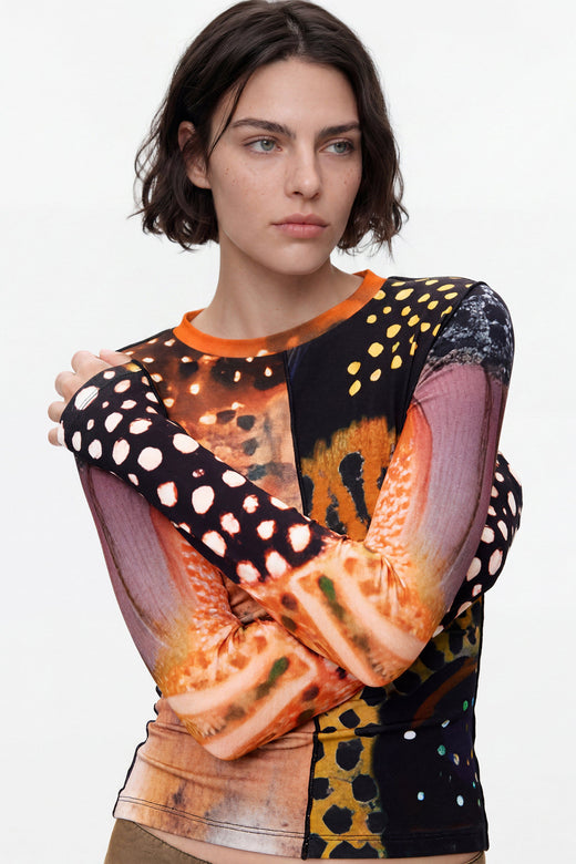 Camiseta Desigual Catania Mujer 26WWTK289019