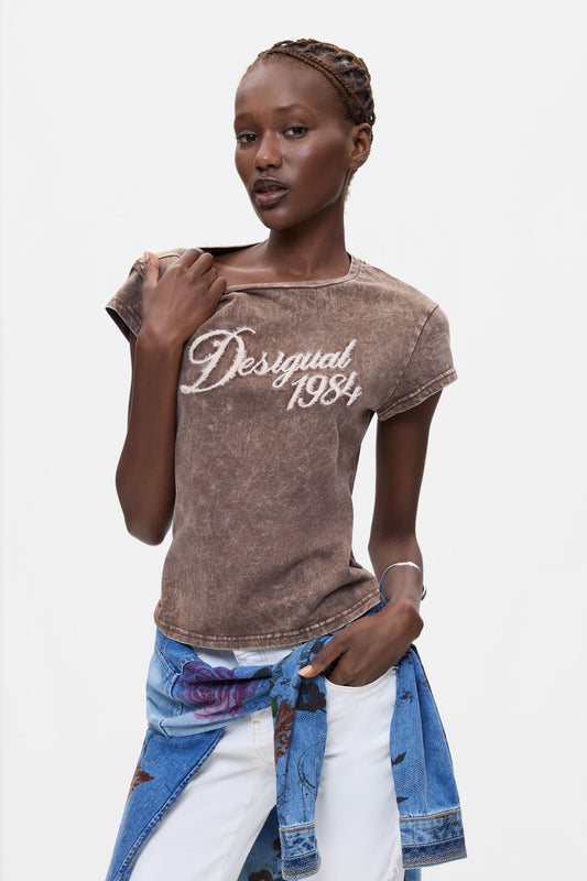 Camiseta Desigual 1984 Mujer 26WWTK302001