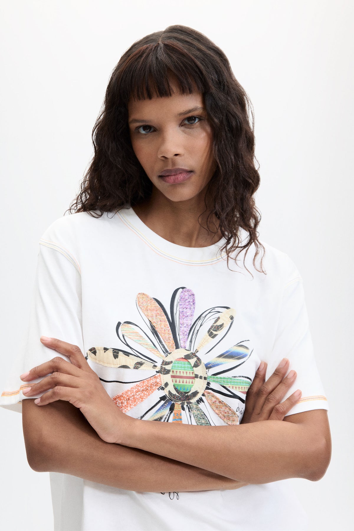 Camiseta Desigual Osaka Mujer 26WWTK481000