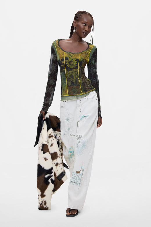 Camiseta Desigual Vilna Mujer 26WWTK522000