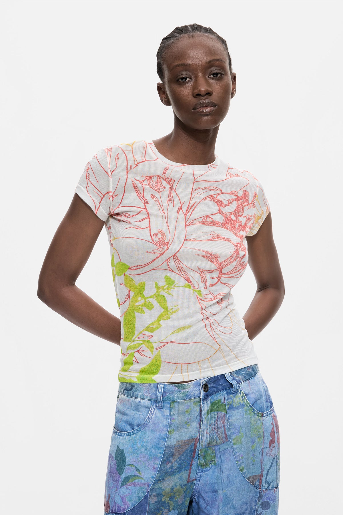 Camiseta Desigual Scent Mujer 26WWTKX39019