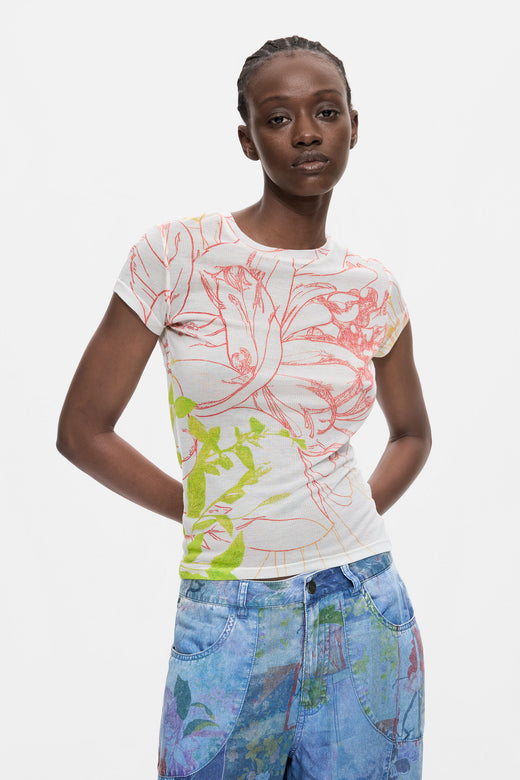 Camiseta Desigual Scent Mujer 26WWTKX39019