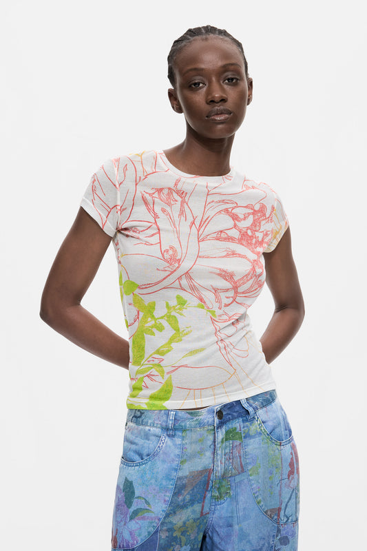 Camiseta Desigual Scent Mujer 26WWTKX39019