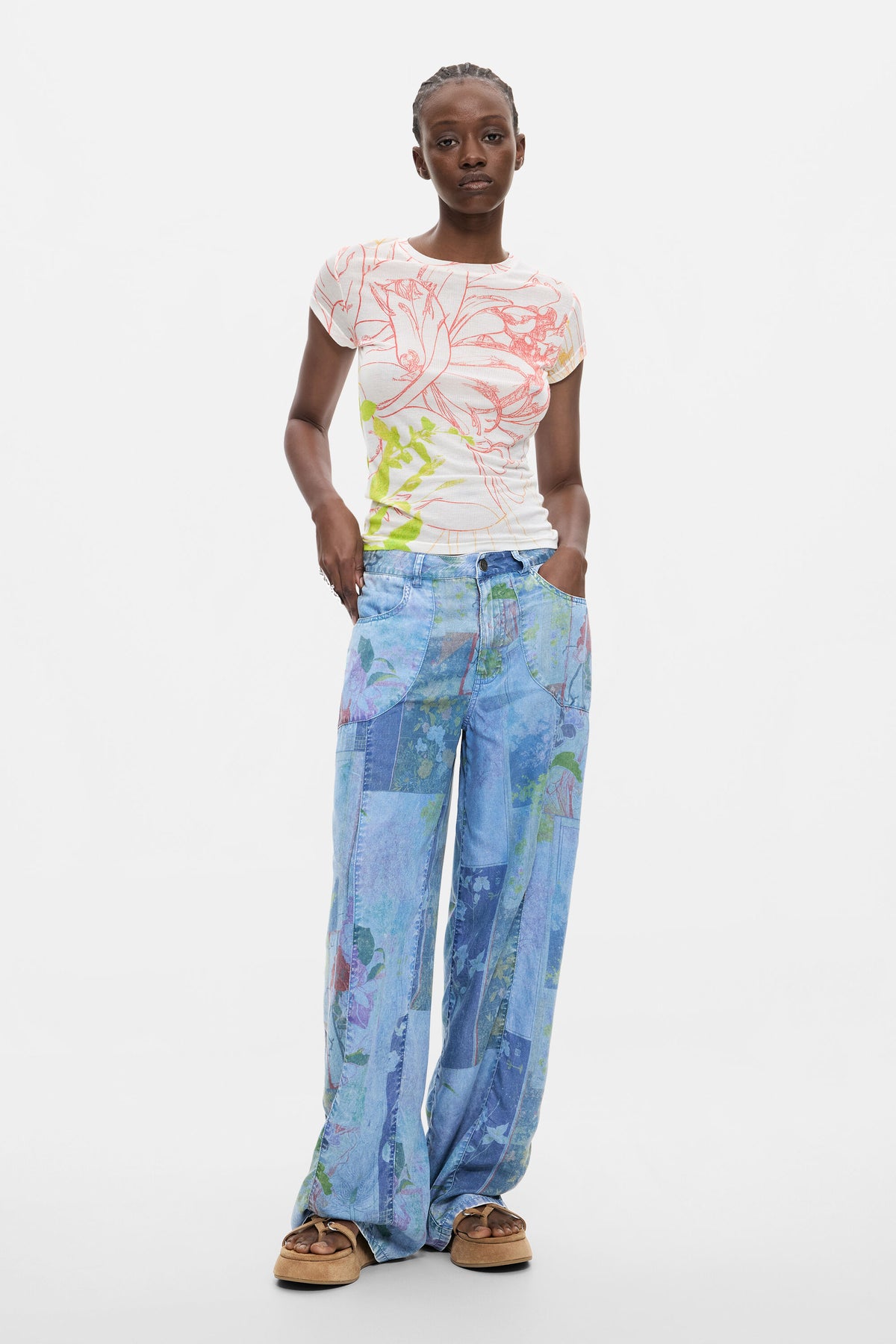 Camiseta Desigual Scent Mujer 26WWTKX39019