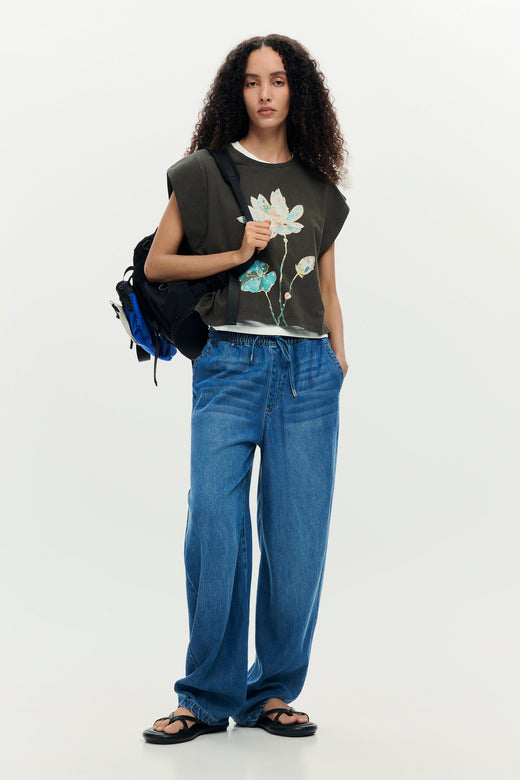Camiseta Desigual Tranquil Mujer 26WWTKX42000