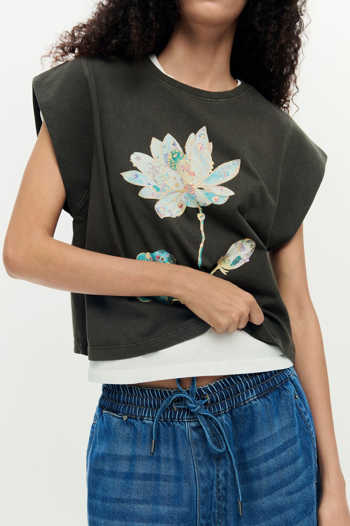 Camiseta Desigual Tranquil Mujer 26WWTKX42000