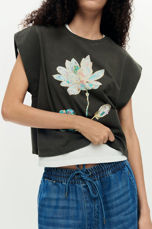 Camiseta Desigual Tranquil Mujer 26WWTKX42000