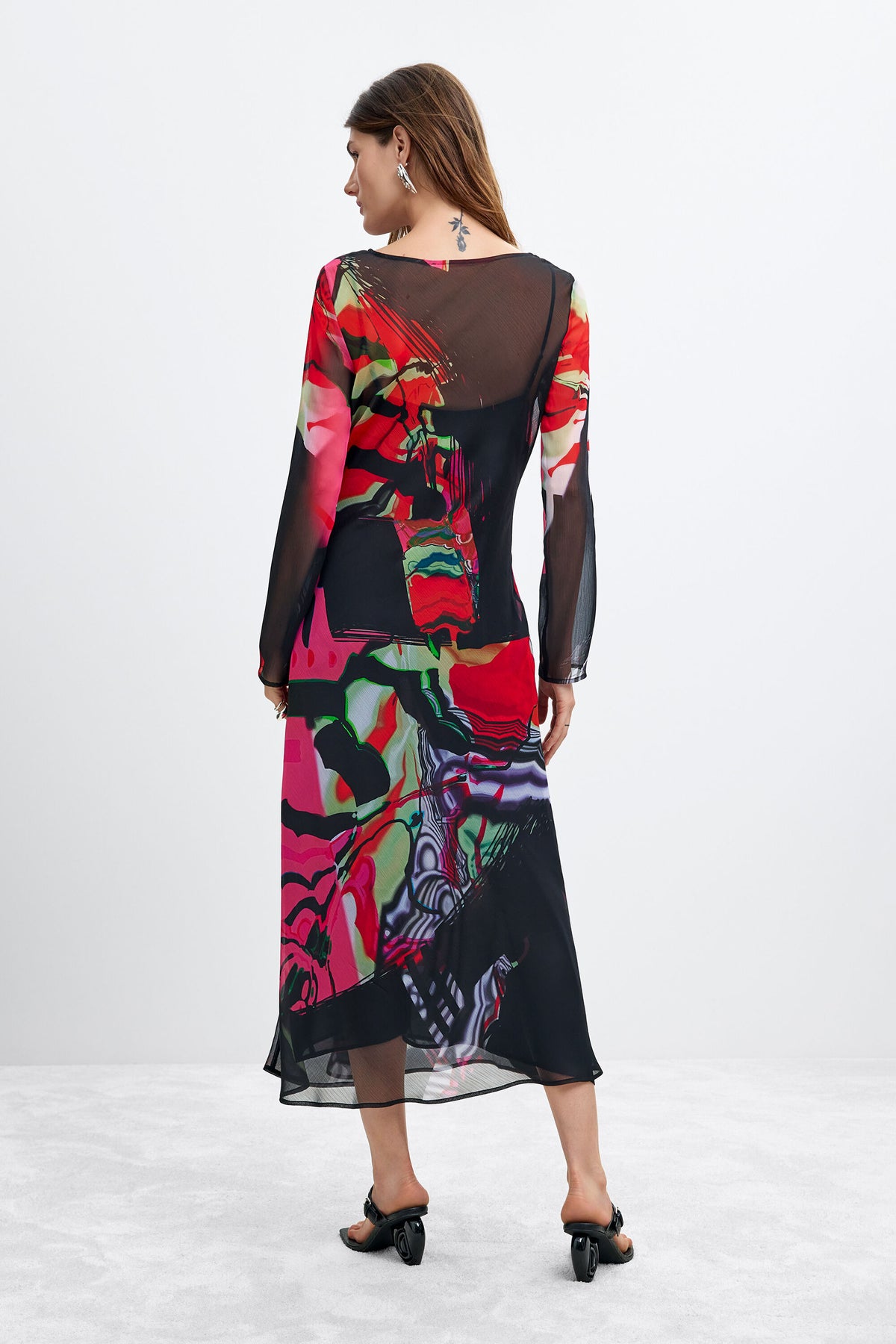 Vestido Desigual Galaxia Ml_Lacroix Mujer 26WWVW282000
