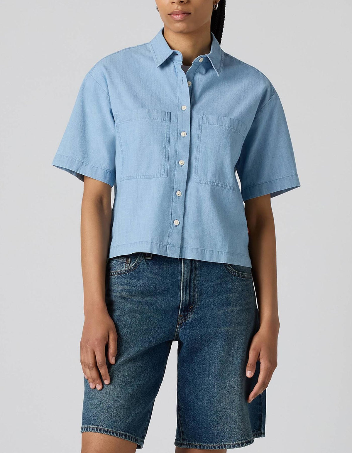 Camisa Manga Corta Levis Mujer 236121