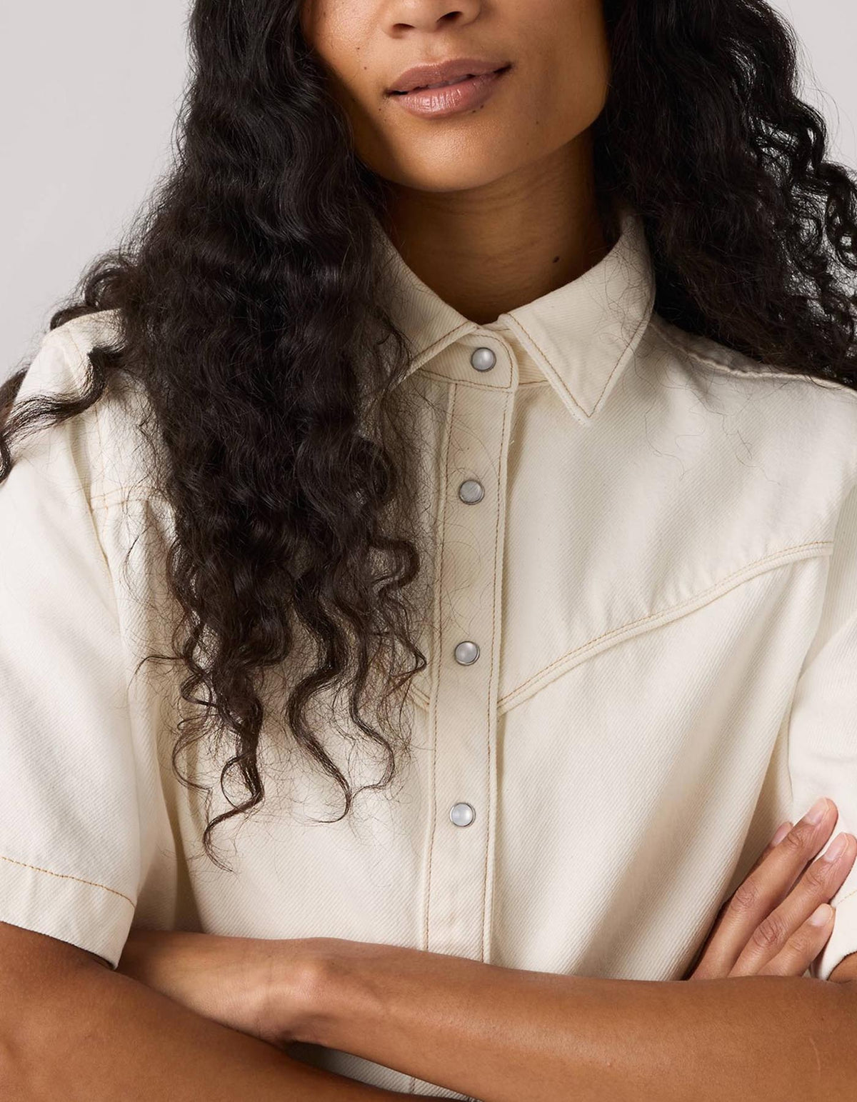 Camisa Manga Corta Levis Mujer 236124