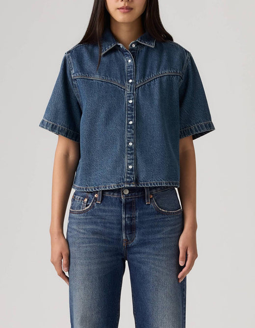 Camisa Manga Corta Levis Mujer 236125