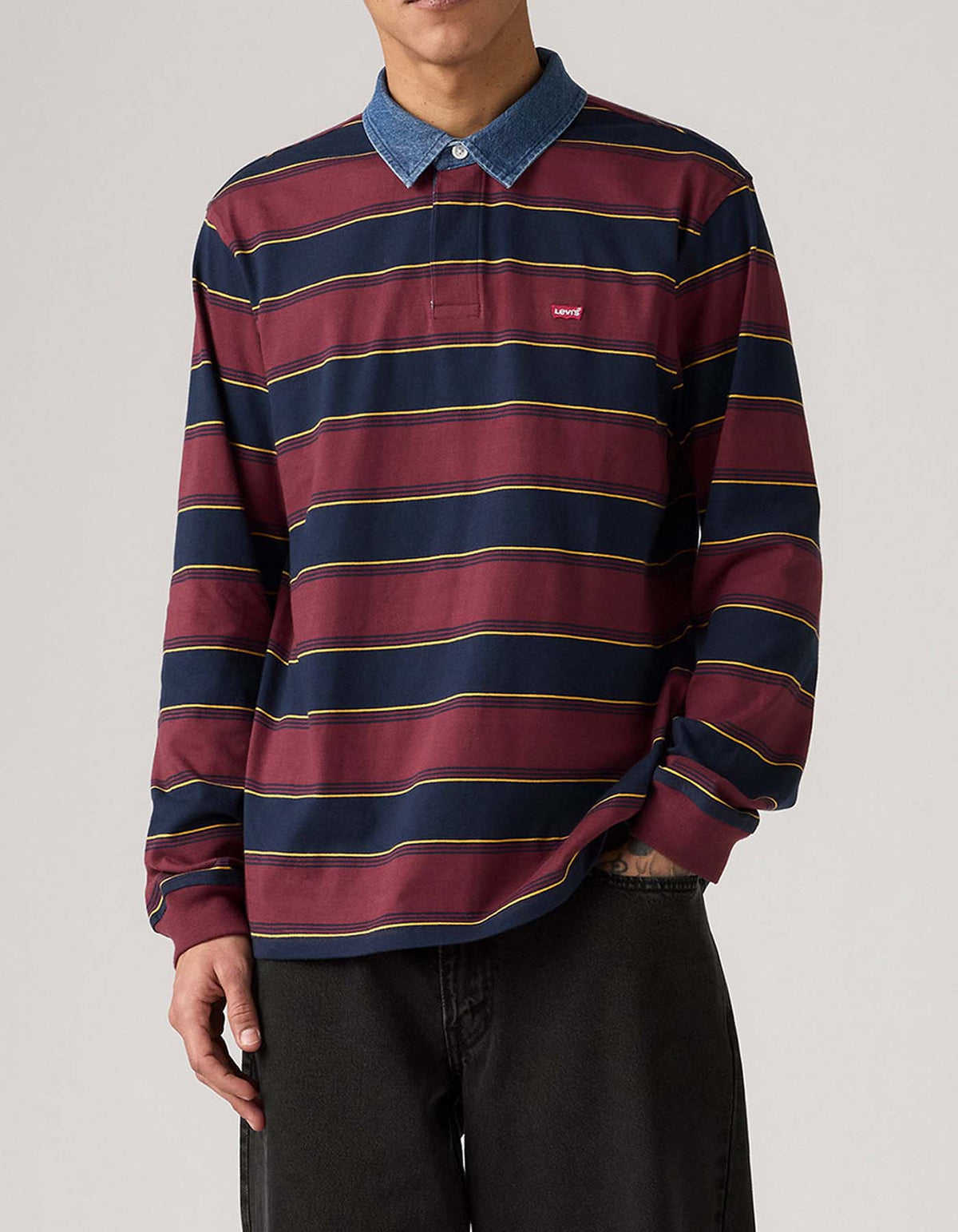 Camiseta Tipo Polo Levis Hombre 235522