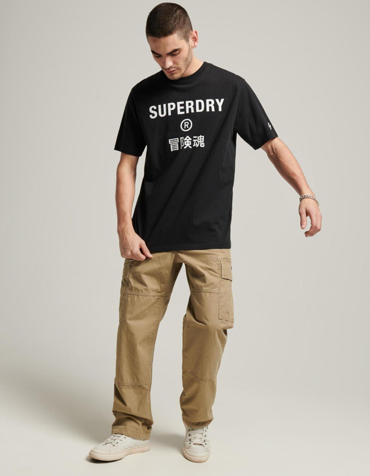 Camiseta Super Dry Hombre M1011656A 02A