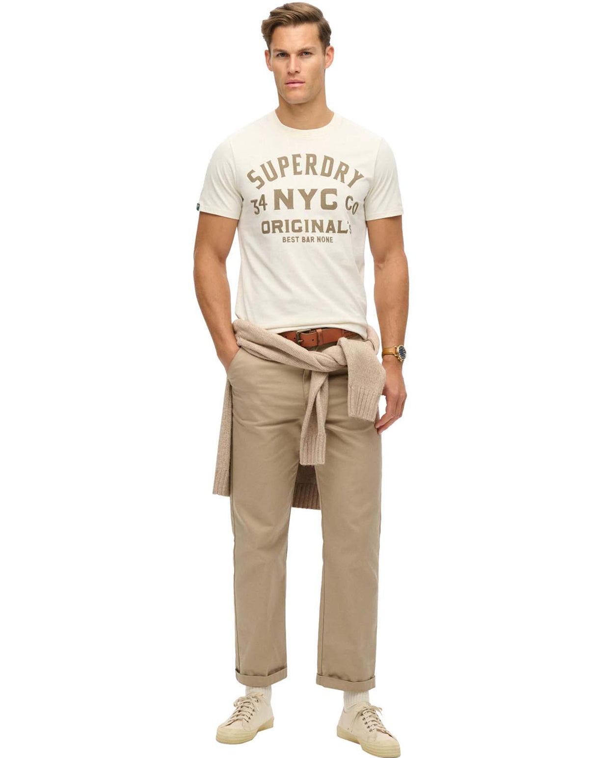 Camiseta Superdry Hombre M1012005A-38C