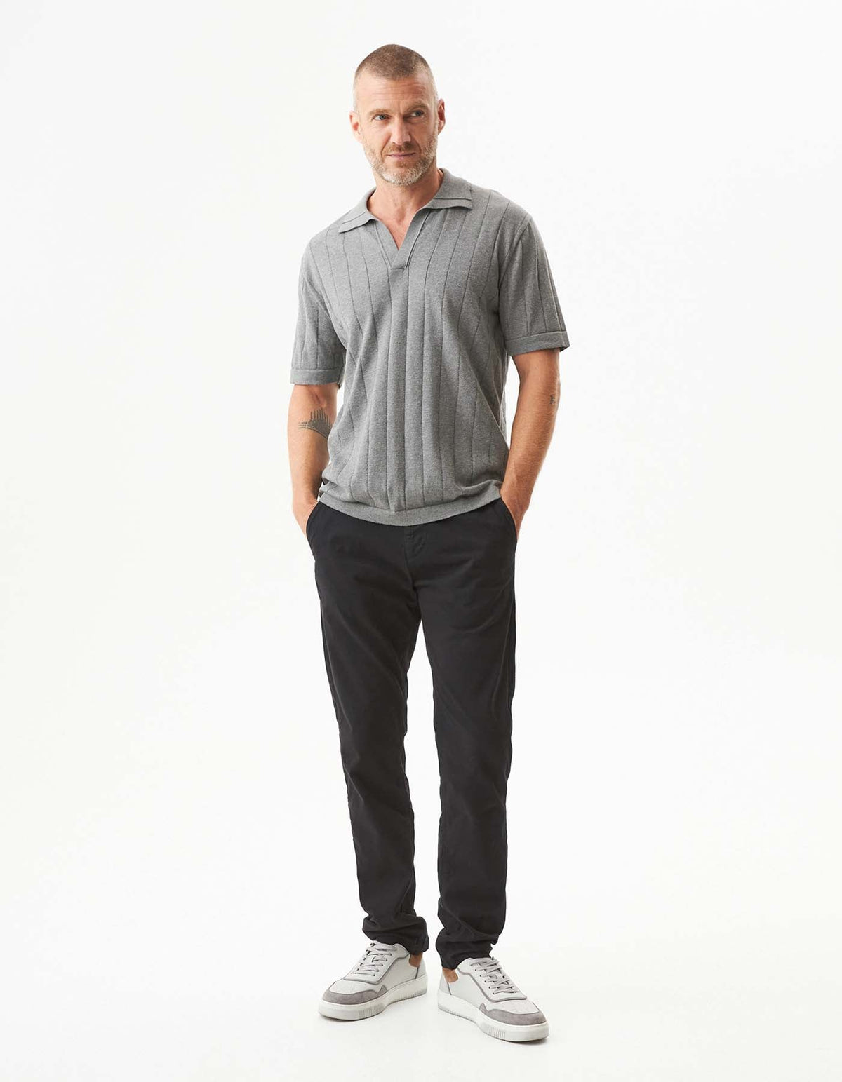 Camiseta Tipo Polo Chevignon Hombre 699G008-190201