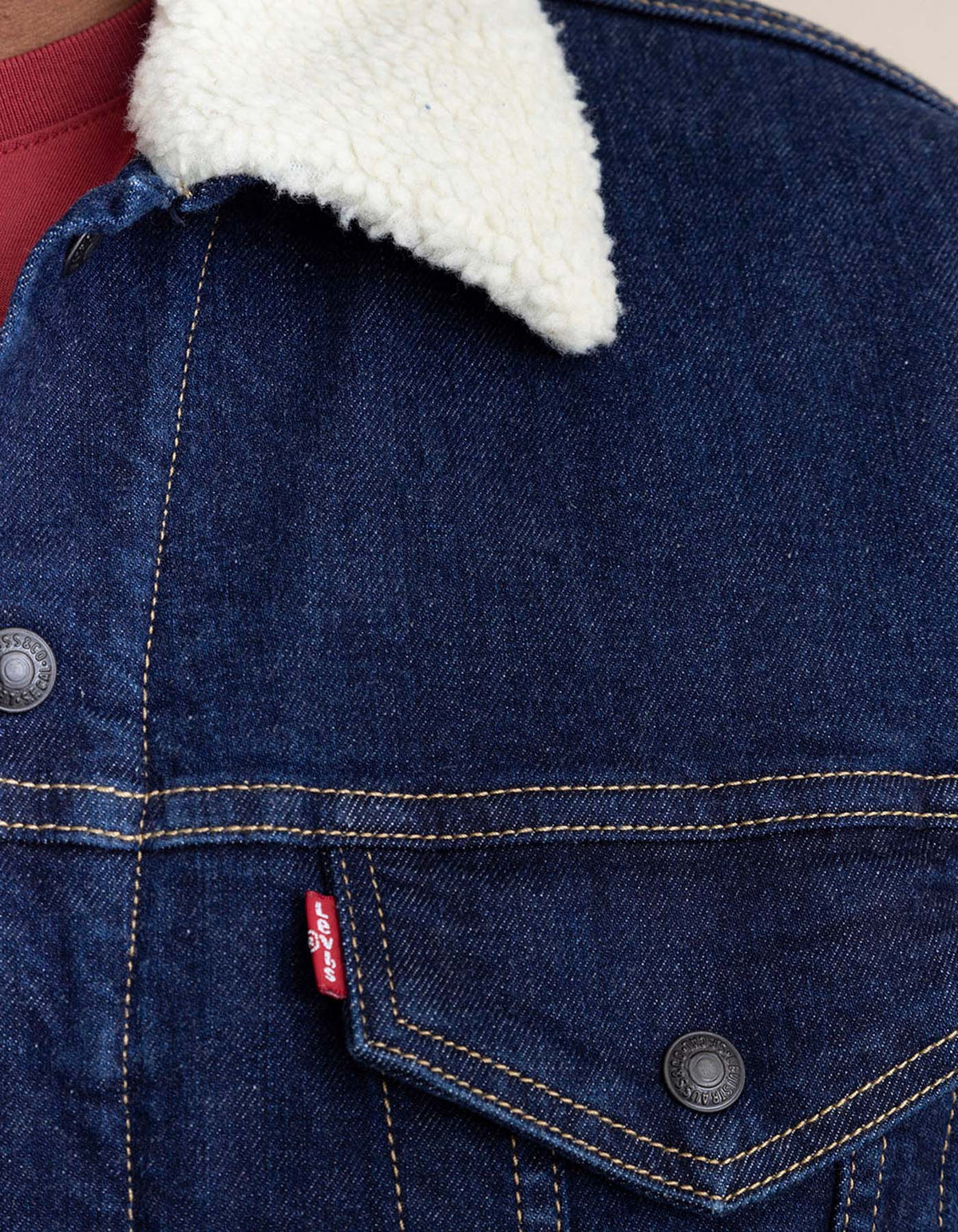 Chaqueta Sherpa Levis Hombre 232984