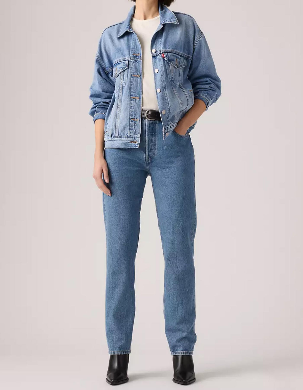 Jean Levis Mujer 501 Straight 235486