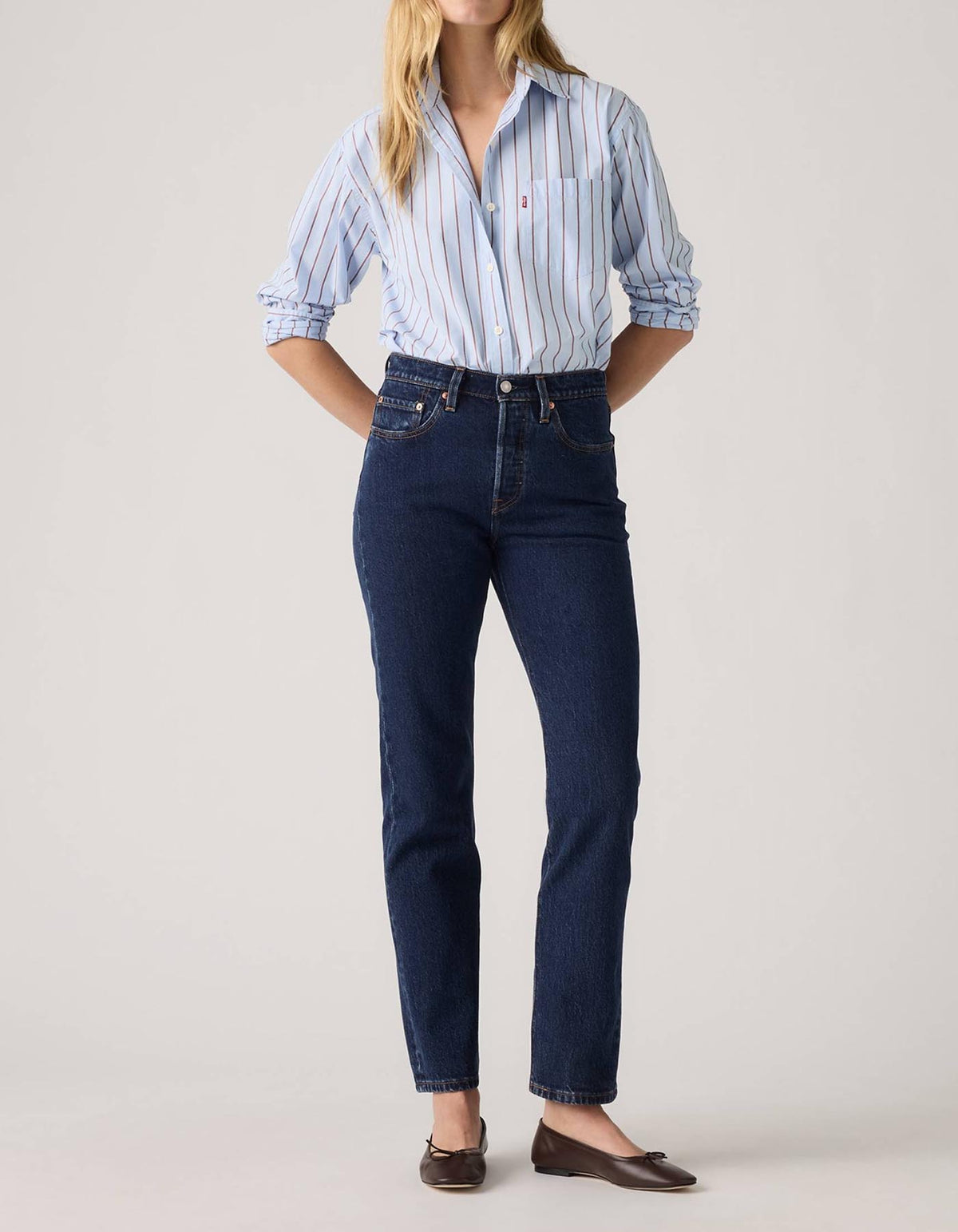 Jean Levis Mujer 501 Straight 235488