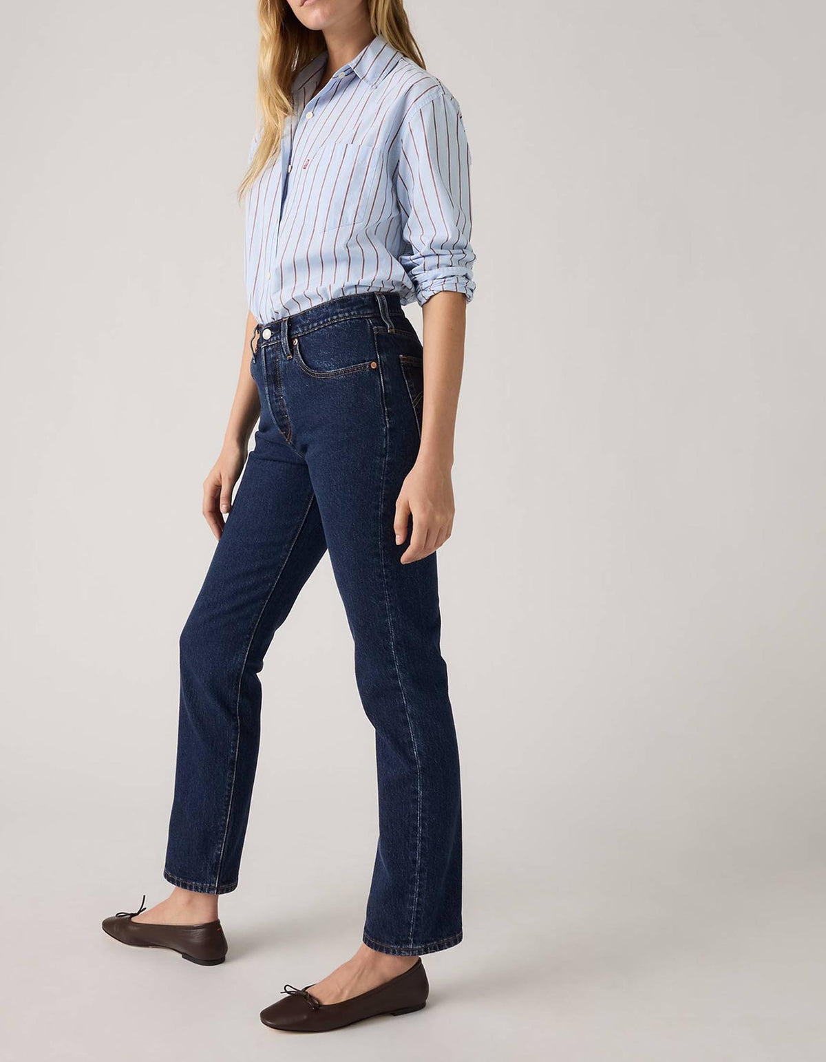 Jean Levis Mujer 501 Straight 235488