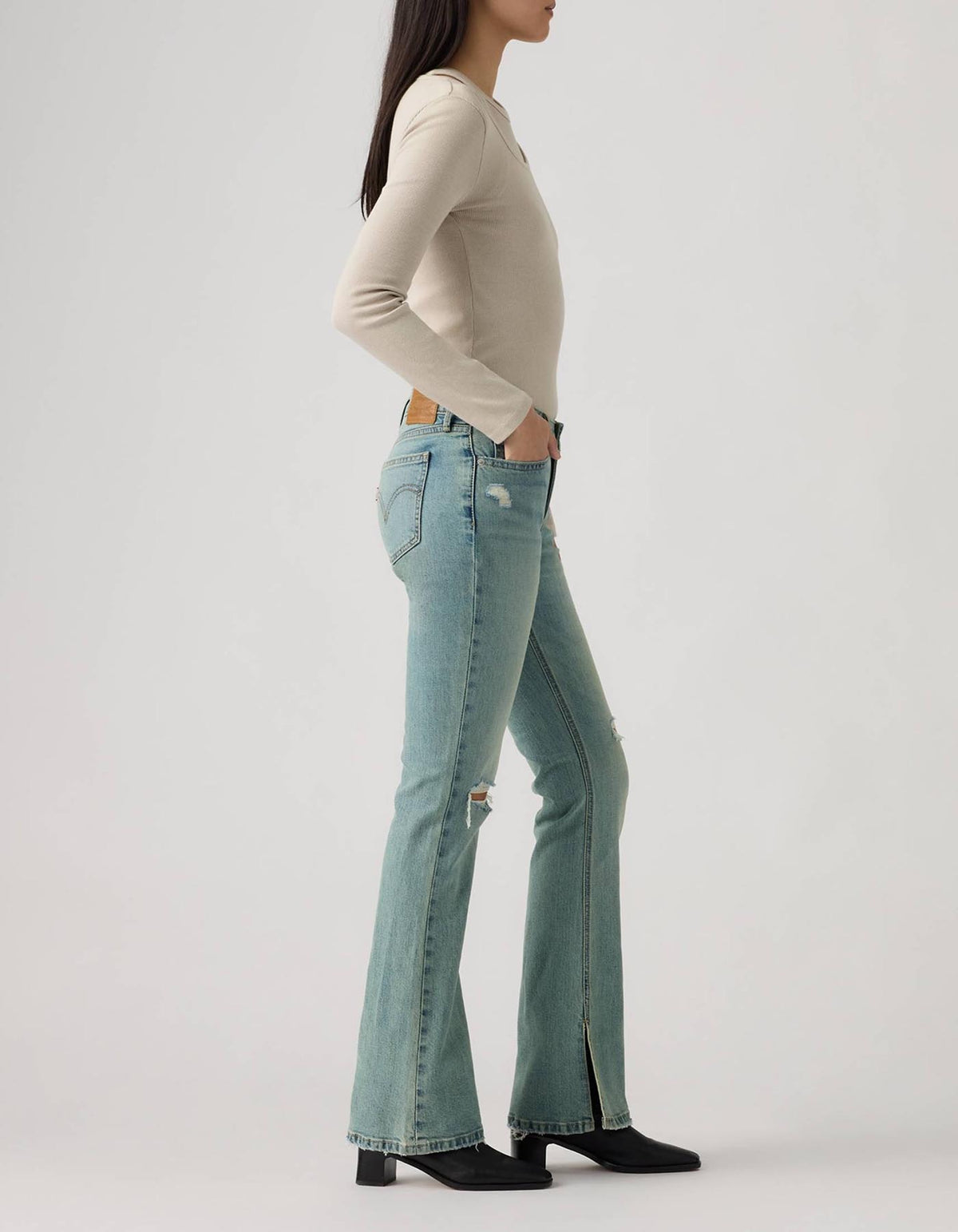 Jean Levis Mujer Low Slim Boot 236005