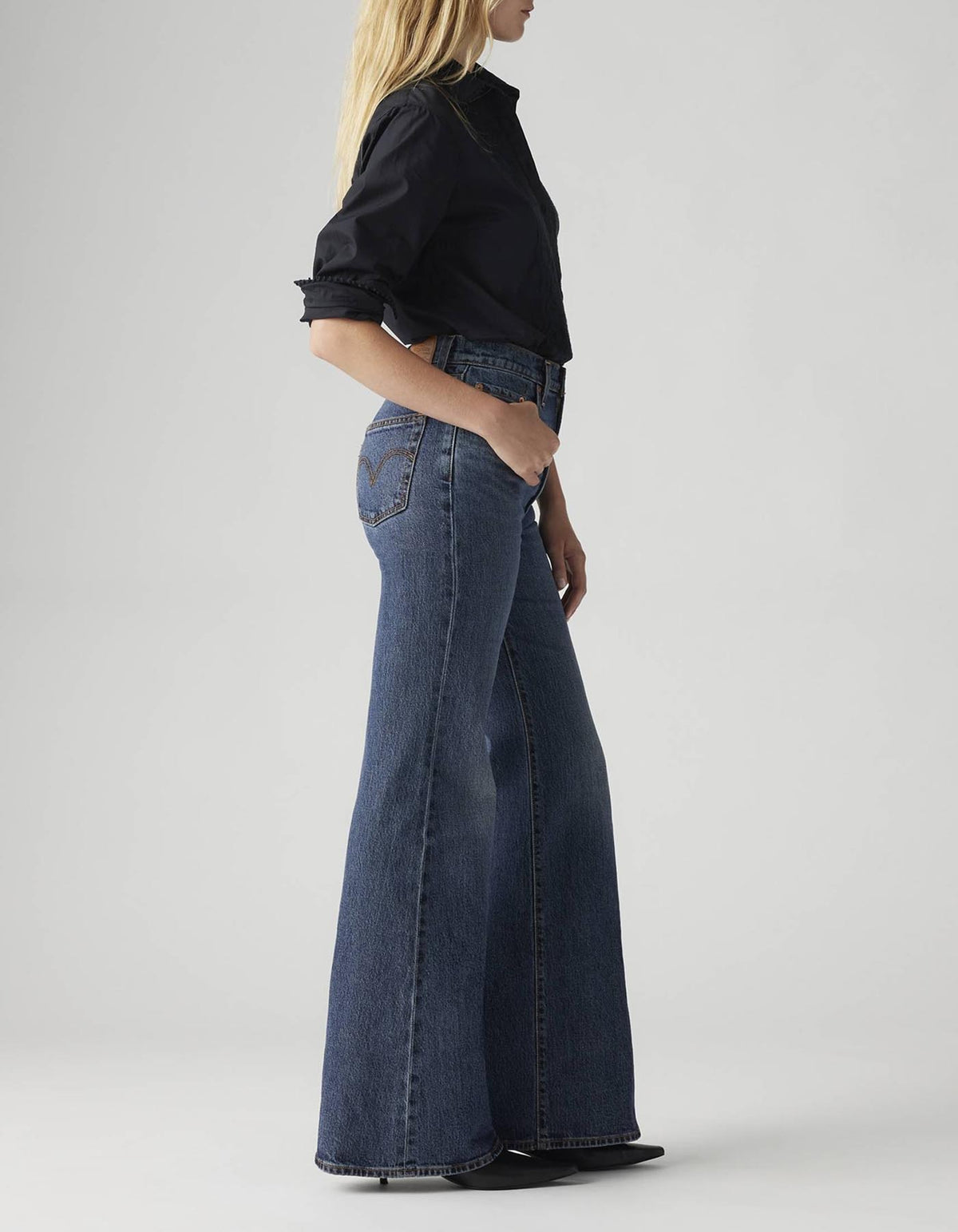 Jean Levis Mujer Ribcage Bells 236007