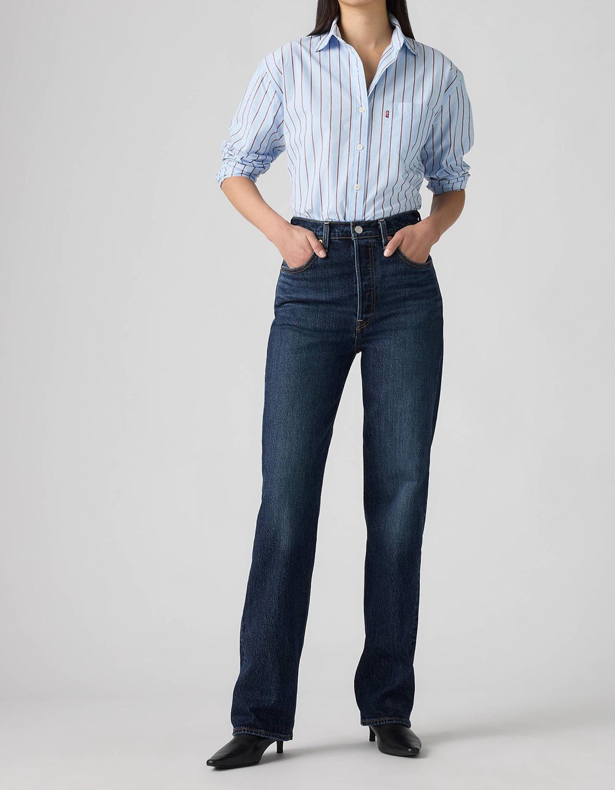 Jean Levis Mujer Ribcage Straight 237932