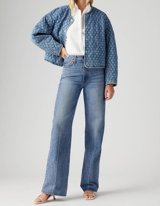 Jean Levis Mujer Ribcage Wide Leg 236035