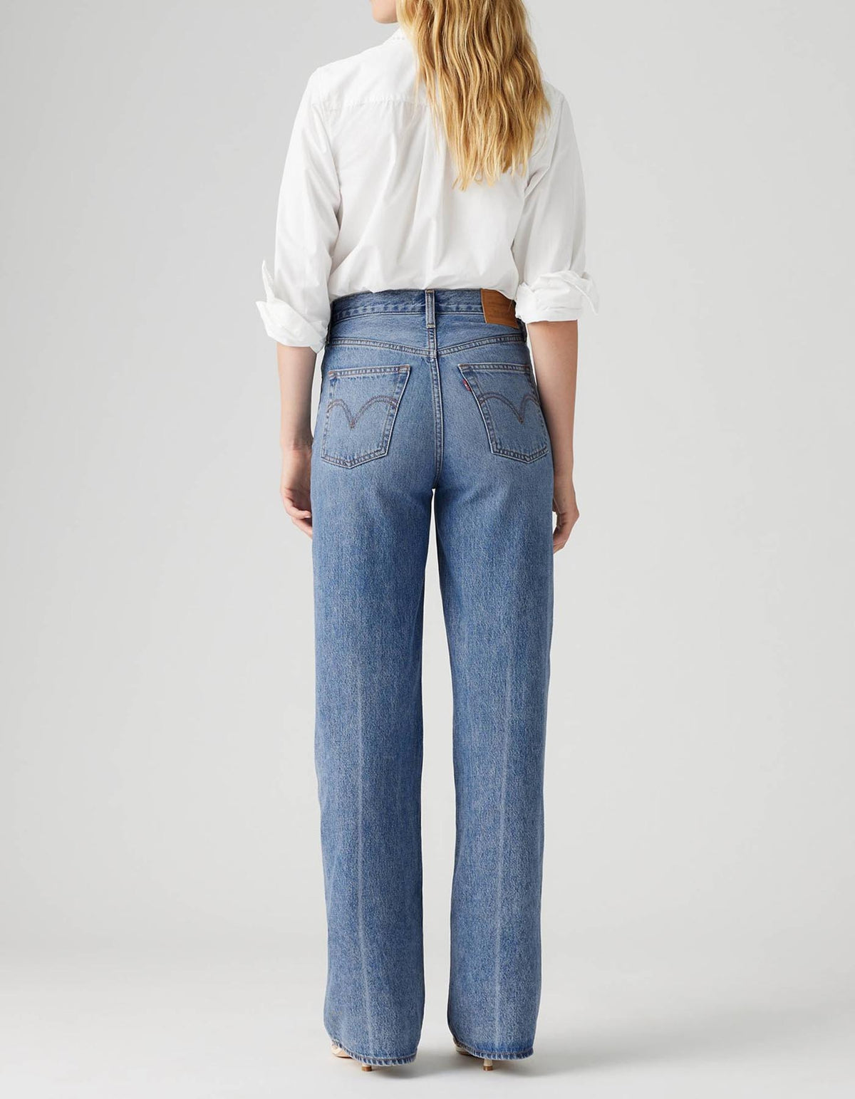 Jean Levis Mujer Ribcage Wide Leg 236035
