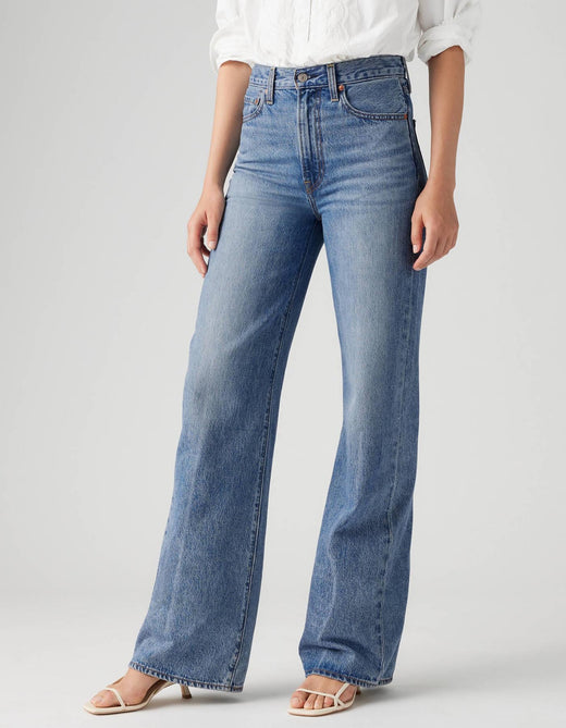 Jean Levis Mujer Ribcage Wide Leg 236035