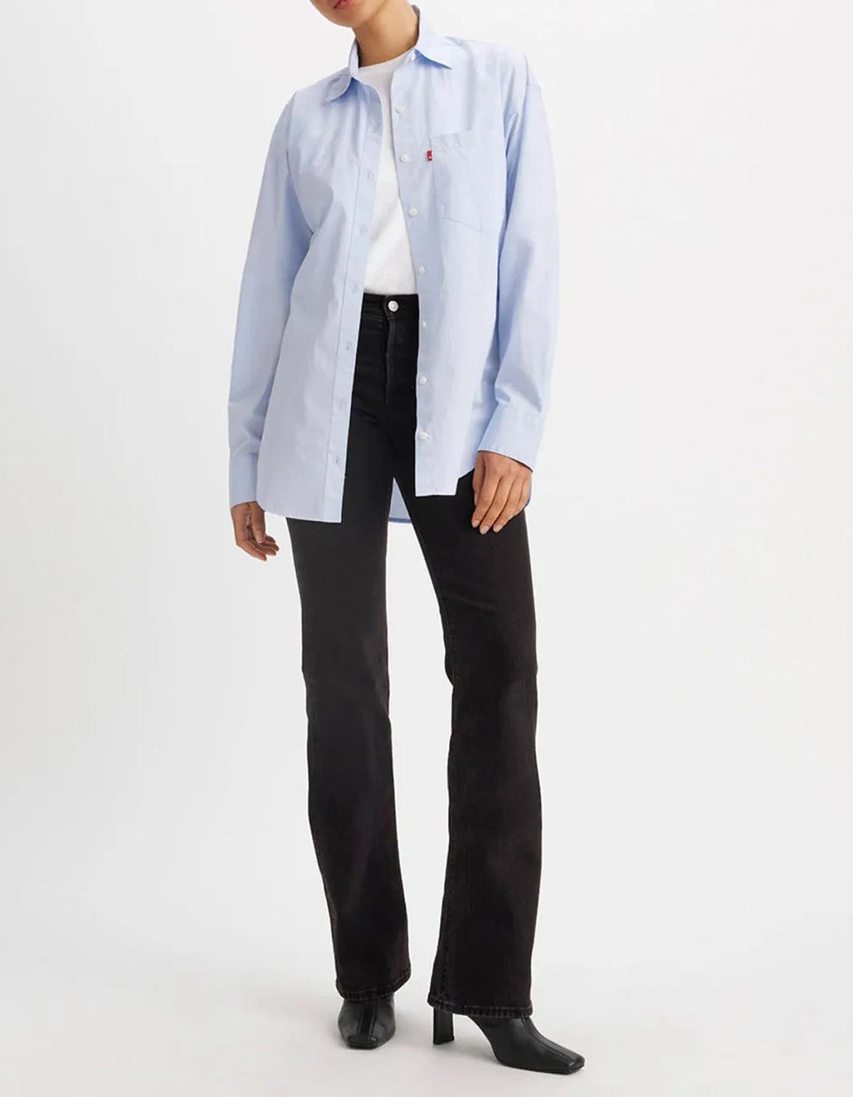 Jean Levis Mujer Wedgie Boot 233414