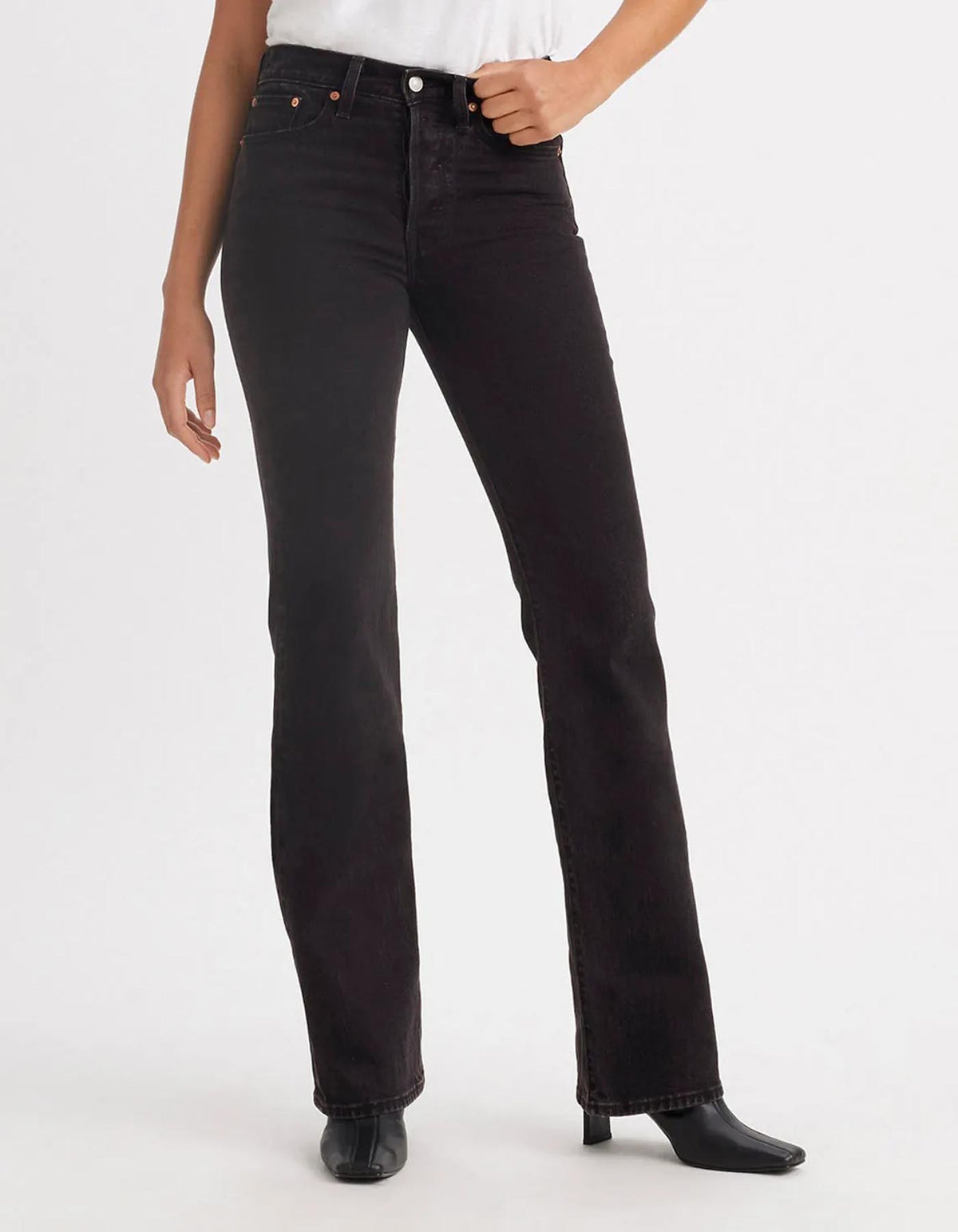Jean Levis Mujer Wedgie Boot 233414